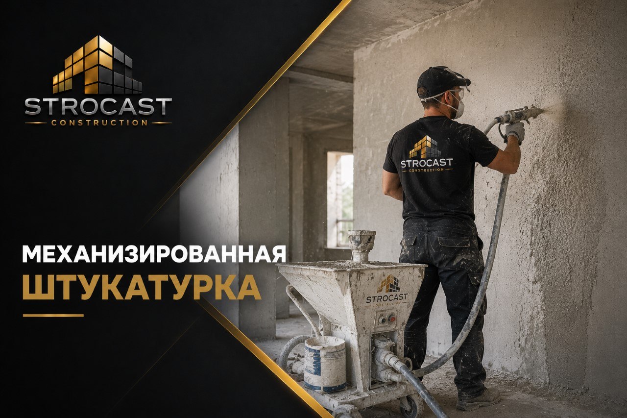 Механизированная штукатурка
